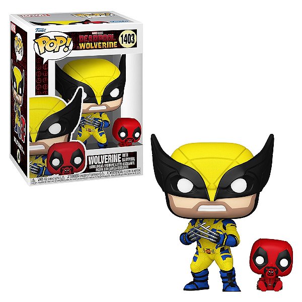 Funko Pop! Marvel Wolverine With BabyPoll 1403