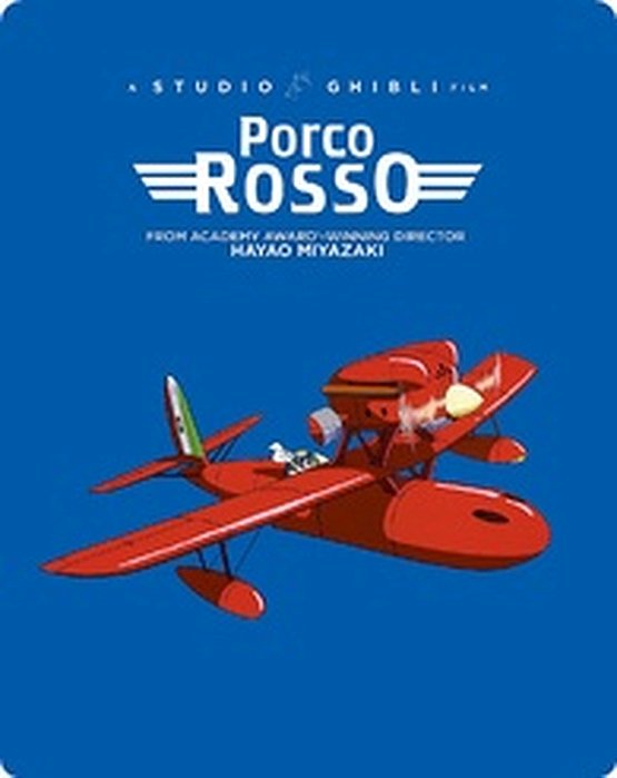 Steelbook Blu-ray Porco Rosso Último Herói Romântico (Sem PT