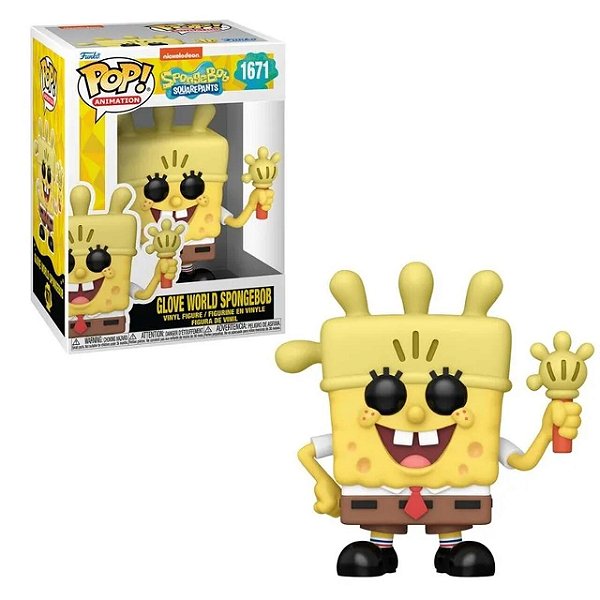 Funko Pop! Animation Bob Esponja Mundo da Luva 1671
