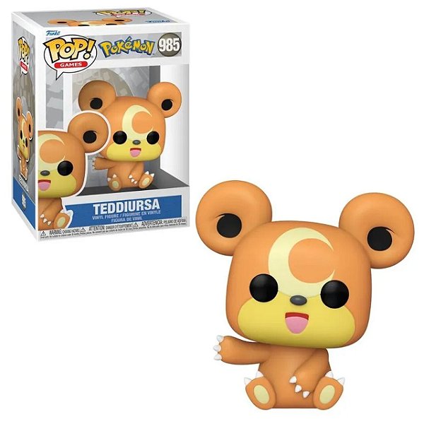Funko Pop! Games Pokemon Teddiursa 985