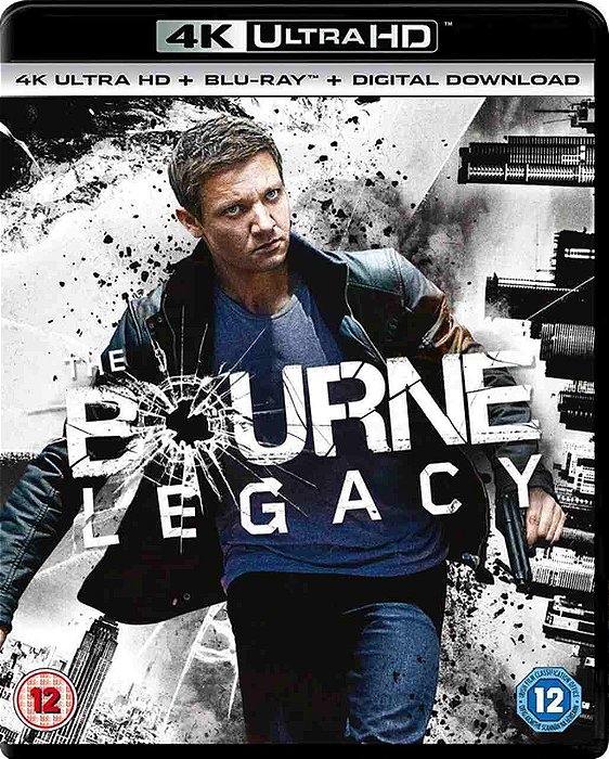 4K UHD + Blu-Ray O Legado Bourne (SEM PT)