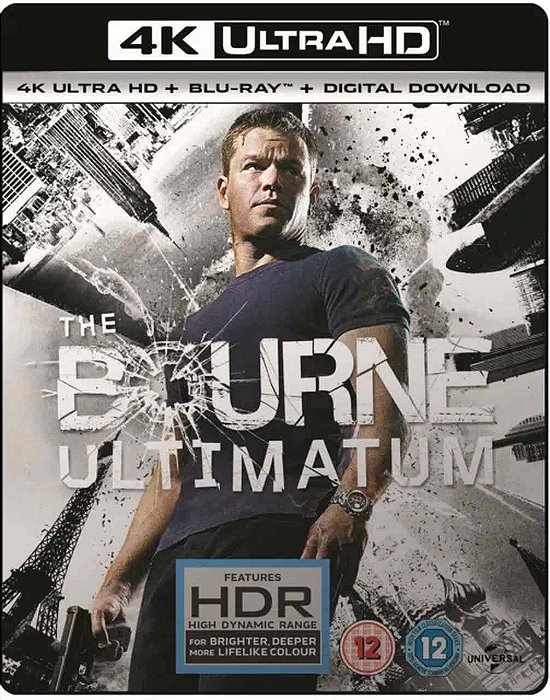 4K UHD + Blu-Ray O Ultimato Bourne