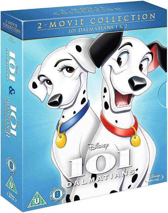 Blu Ray Coleção Os 101 Dalmatas 1 e 2