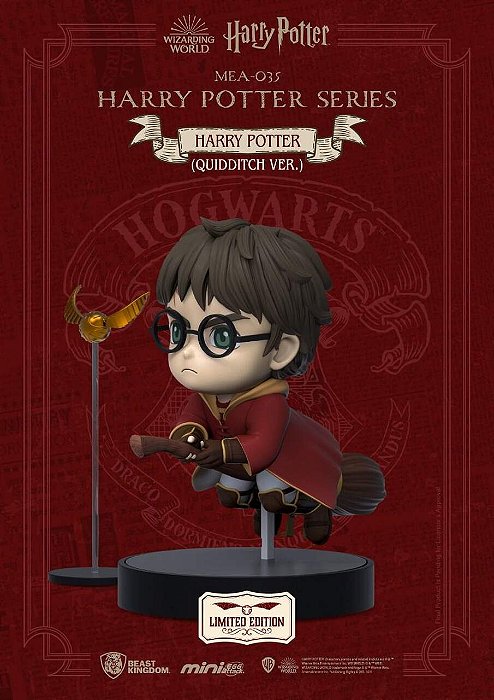 Mini figura Harry Potter Versão Quadribol Beast Kingdom