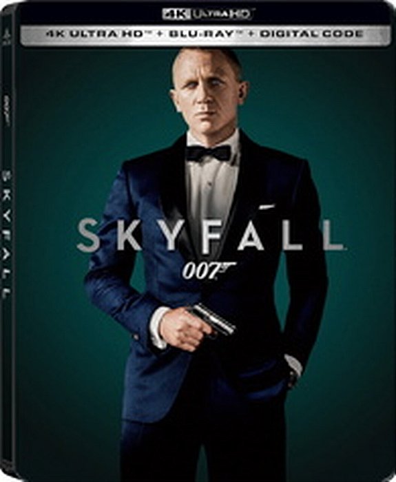 Steelbook 4K UHD + Blu Ray 007 - Operação Skyfall