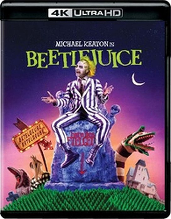4K UHD Os Fantasmas se Divertem - Beetlejuice (Sem PT)