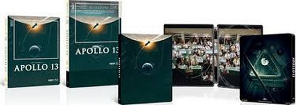 4K UHD+Blu-ray Apollo 13 The Film Vault (Sem PT)