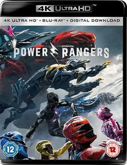4K UHD + Blu-Ray Power Rangers (Sem PT)