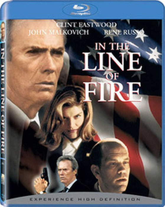 Blu Ray Na Linha de Fogo (In The Line Of Fire)