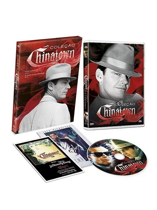 DVD Chinatown + A Chave do Enigma (Luva)
