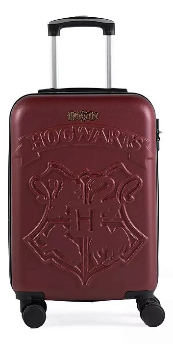 Mala De Viagem Rodinha Pequena Bordo Harry Potter Vermelha