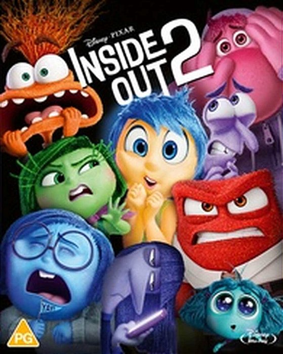 Blu Ray Divertida Mente 2  (Sem PT)