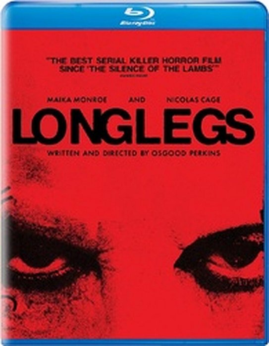 Blu Ray Longlegs Vínculo Mortal  (Sem PT)
