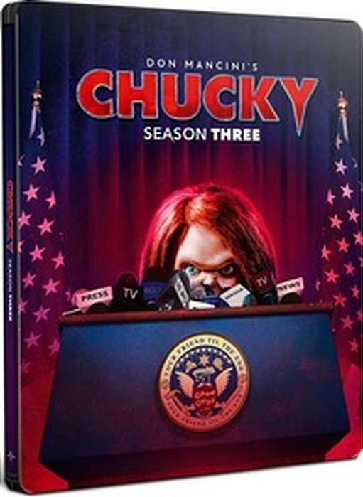 Steelbook Blu Ray Chucky 3ª Temporada (Sem PT)