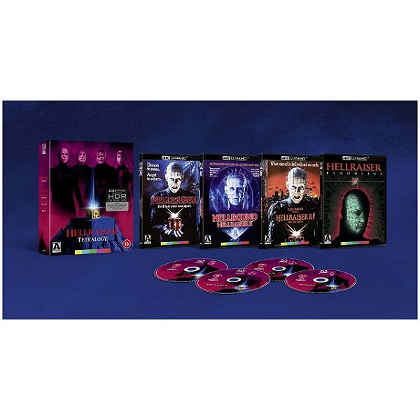 4K UHD Hellraiser Tretalogy Edição Limitada (Sem PT)