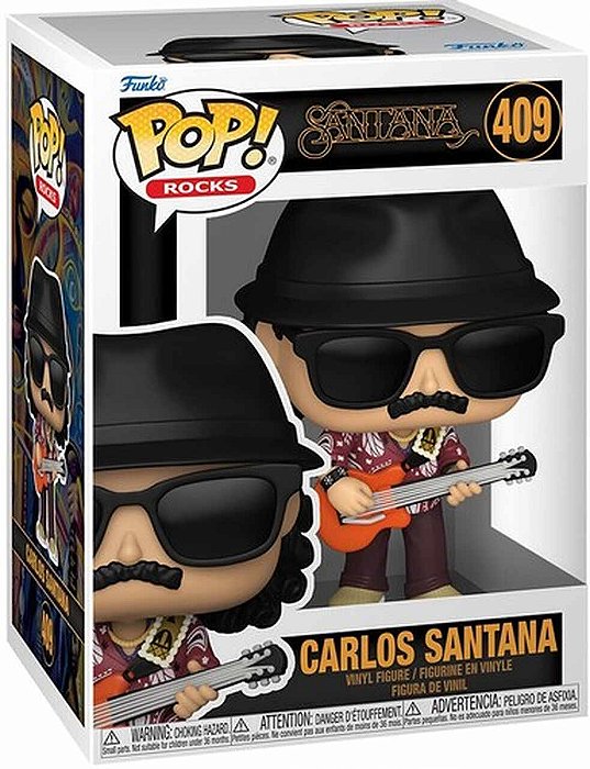Funko Pop! Rocks Carlos Santana 409
