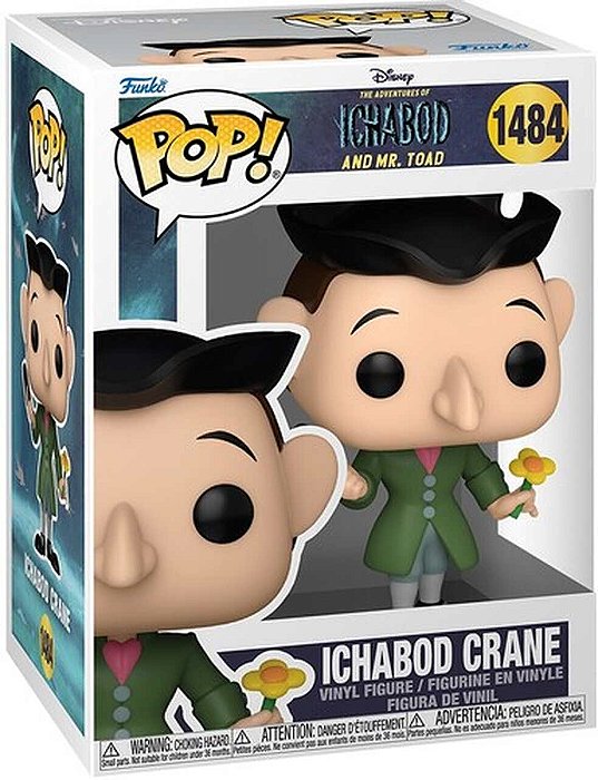 Funko Pop! A Lenda da Disney de Sleepy Ichabod Crane 1484