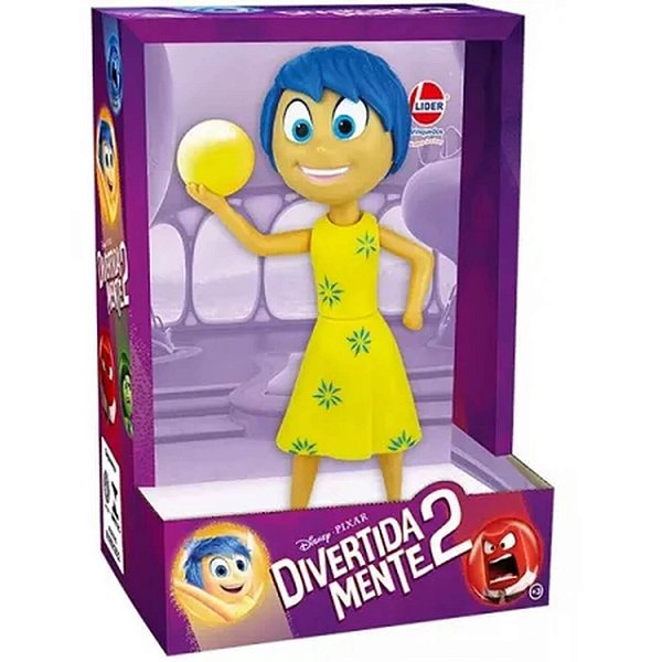 Boneco Vinil Divertidamente 2 Alegria