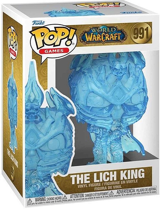Funko Pop! Games Blizzard Villains S1 Warcraft Lich King 991