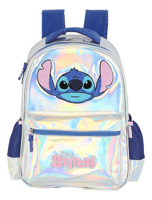 Mochila Escolar Lilo Stitch - Holografica