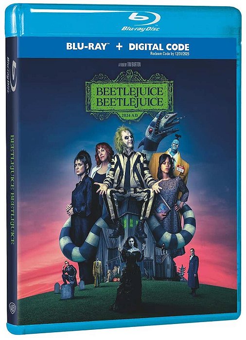 Blu-ray Os Fantasmas Ainda Se Divertem Beetlejuice (SEM PT)