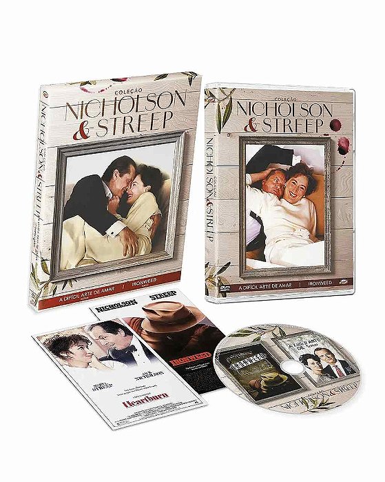 DVD Difícil Arte de Amar Ironweed Jack Nicholson Meryl Streep