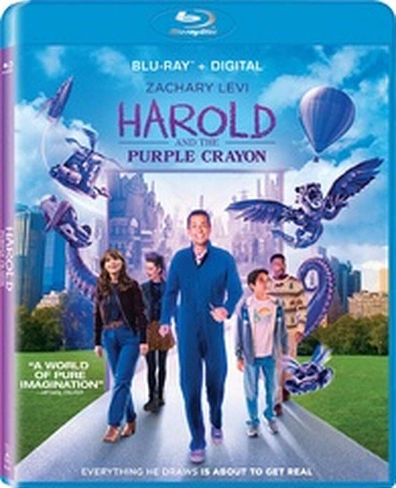 Blu Ray Harold e o Lápis Mágico (Sem PT)