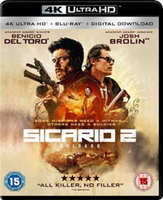 4K UHD Blu-Ray Sicario 2 (Sem PT)