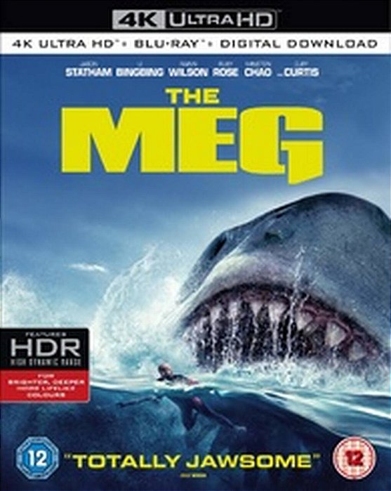 4K UHD Blu-Ray Megatubarão (The Meg) (Sem PT)