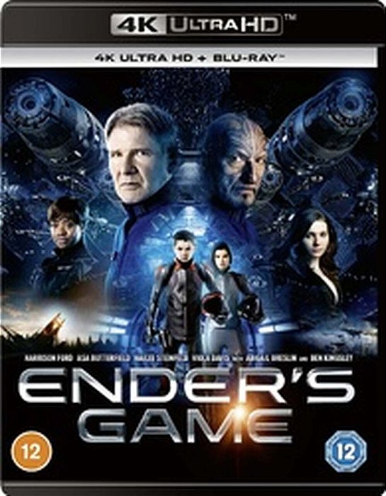 4K UHD Blu-Ray Ender's Game O Jogo do Exterminador (Sem PT)