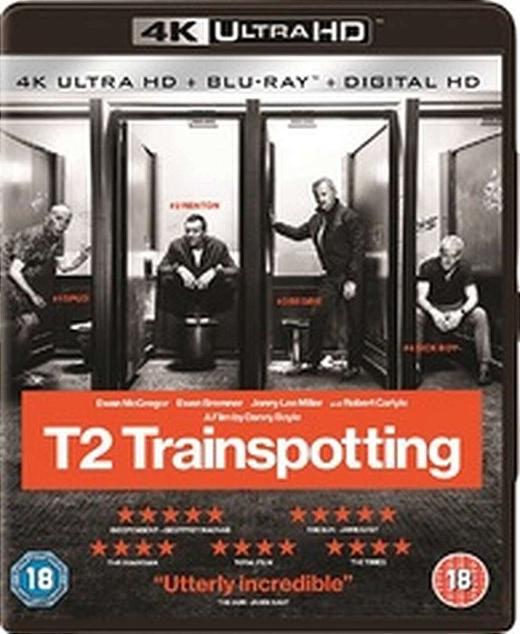 4K UHD Blu-Ray T2 Trainspotting