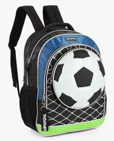 Mochila de Costas Futebol Azul Luxcel