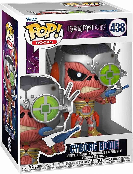 Funko Pop! Rocks Iron Maiden Cyborg Eddie 438