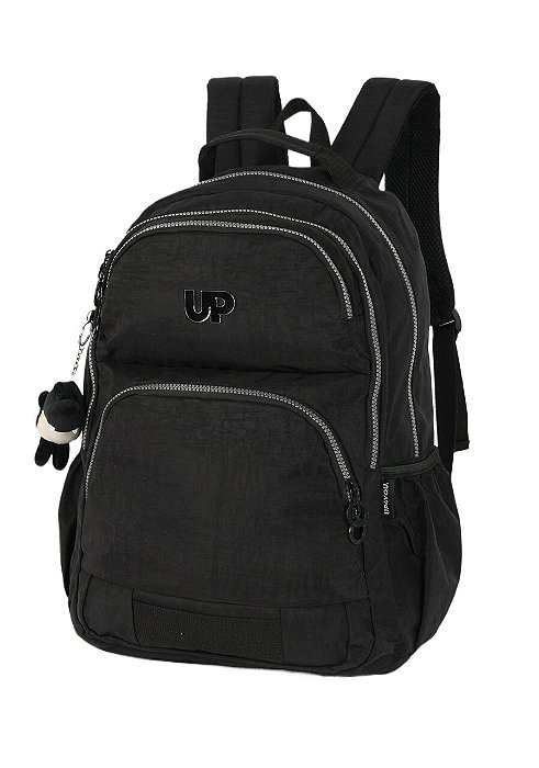 Mochila de Costas Laptop Up4you Preta Crinkle Dino Luxcel