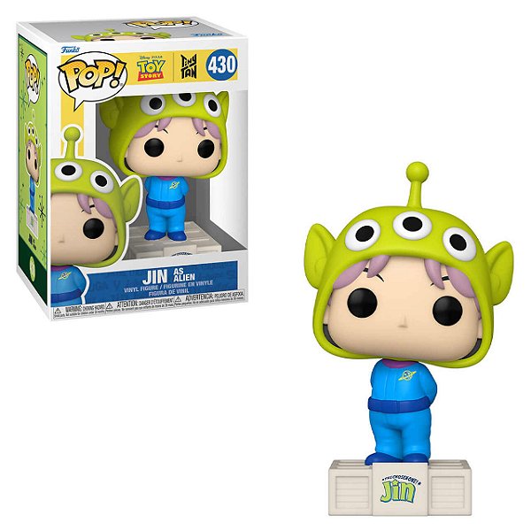 Funko Pop! Disney Toy Story X BTS Jin As Alien 430