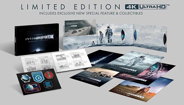 4K Ultra HD Interstellar Limited Edition