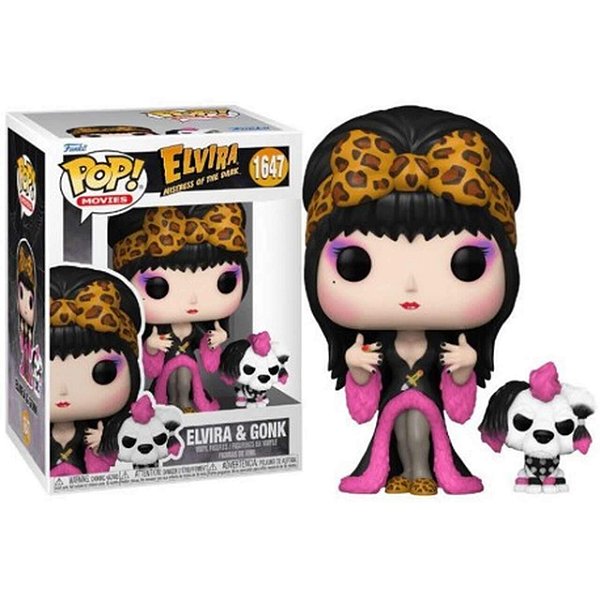 Funko Pop! Movies Elvira Mistress Of The Dark and Buddy 1647