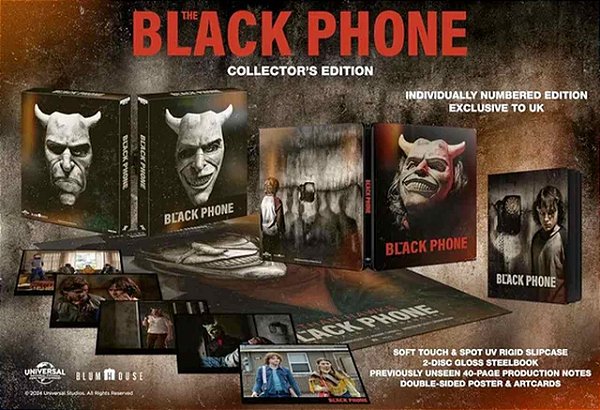 Steelbook 4K UHD O Telefone Preto Limited Edition (SEM PT)