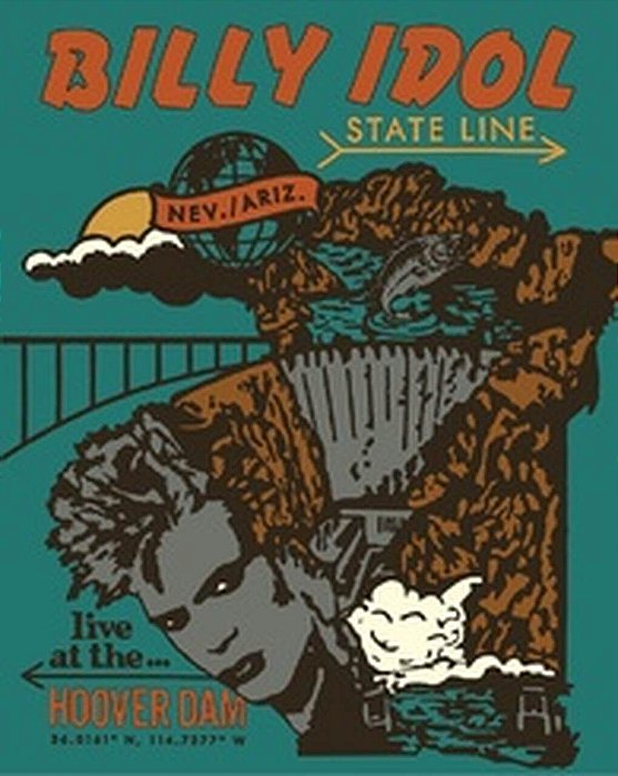 Blu-ray Billy Idol - State Line: Live At The Hoover Dam