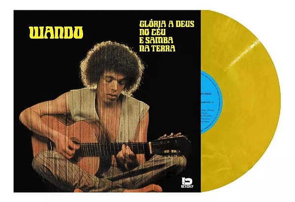 LP Vinil Wando Glória A Deus No Céu E Samba Na Terra