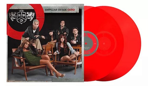 LP Vinil Duplo Rebeldes RBD Empezar Desde Cero