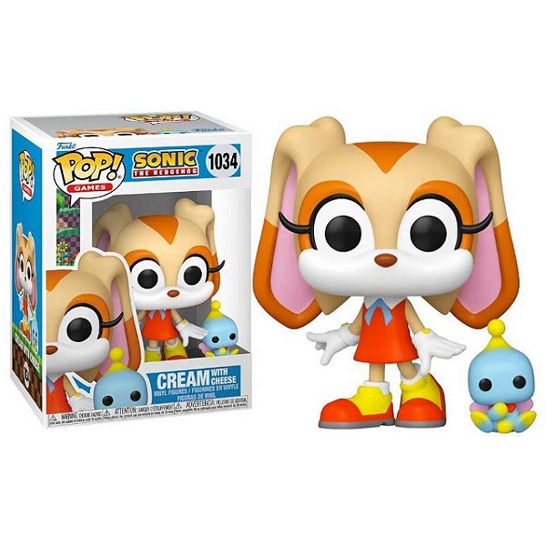 Funko Pop! Game Sonic The Hedgehog Cream With Cheese 1034