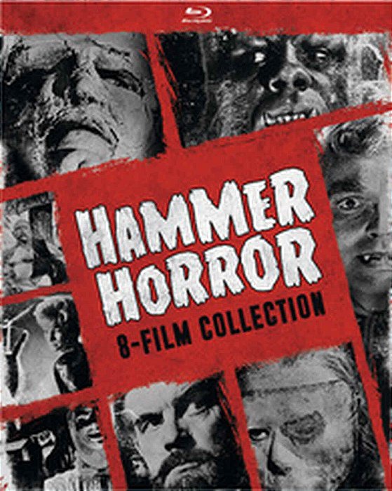 Blu-Ray Coleção Hammer Horror (8 Filmes) (Sem PT)
