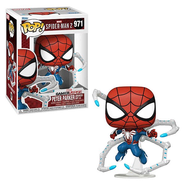 Funko Pop! Marvel Homem Aranha (Spider Man) Peter Parker 971