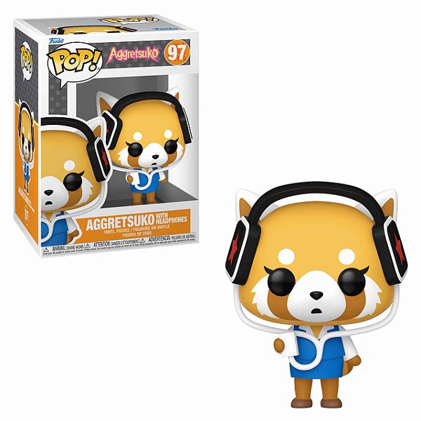 Funko Pop! Animation Aggretsuko With Headphones 97