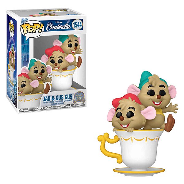 Funko Pop! Disney Cinderella Jaq e Gus Gus 1544