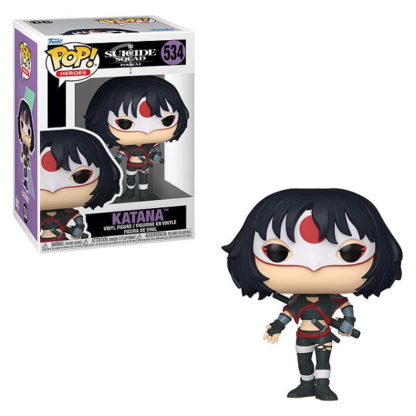 Funko Pop! Heroes Esquadrão Suicida Isekai Katana 534