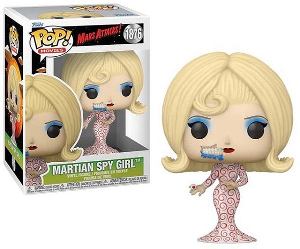 Funko Pop! Movies Marte Ataca Martian Spy Girl 1876