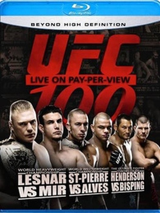 Blu Ray UFC 100 Making History (Sem PT)