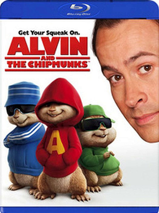 Blu Ray Alvin e os Esquilos (Sem PT)